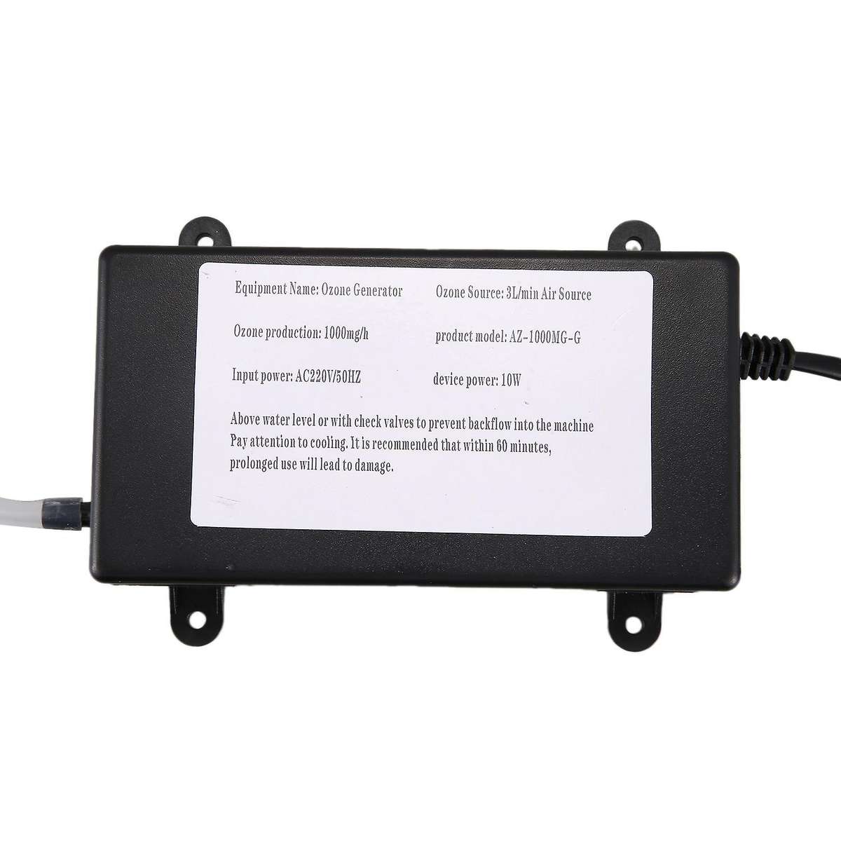 Ozone Generator 1000Mg Ozonizer Water Air Purifier Cleaner Treatment Fruit Vegetable Fish Tank ,EU P