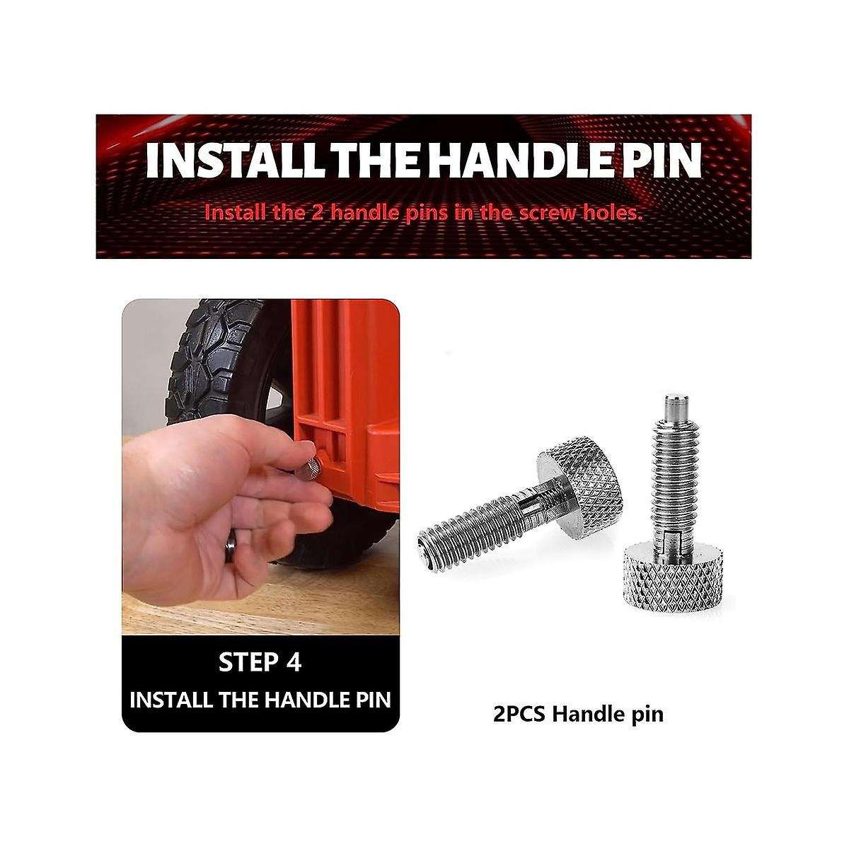 Packout Handle Release Pins Packout Handle Quick Release Pins Packout Handle Removal Kit A