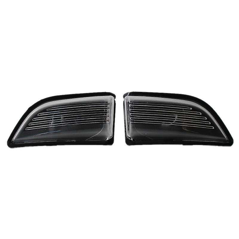 Pair Car Rear View Mirror Turn Signal Side Mirror Light Indicator Cover for XC60 2009-2013 Smoke