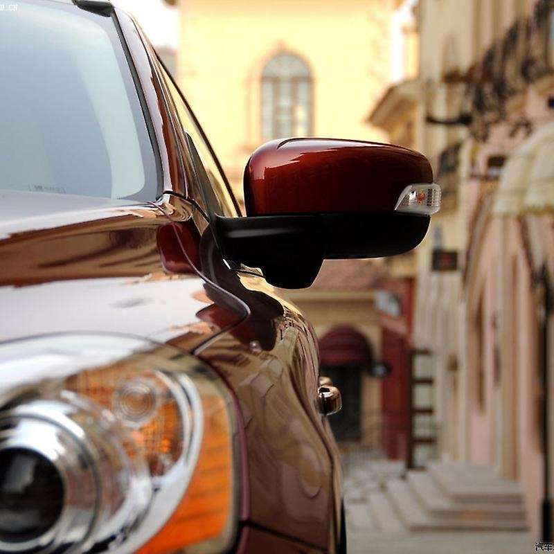 Pair Car Rear View Mirror Turn Signal Side Mirror Light Indicator Cover for XC60 2009-2013 Smoke