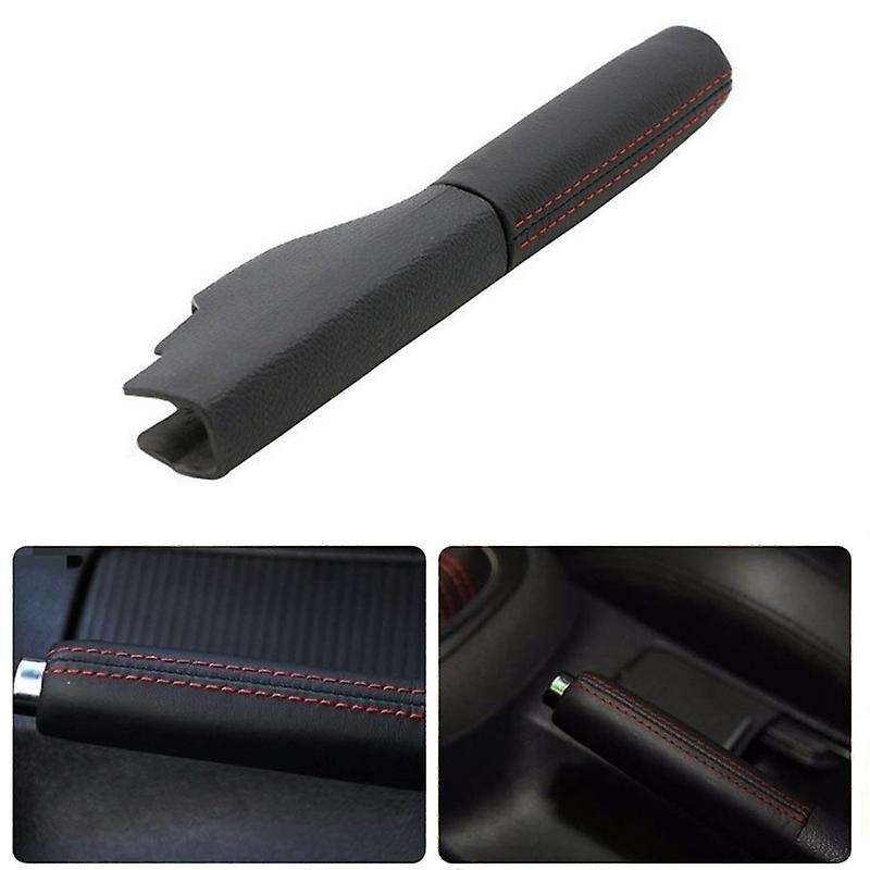 Parking Handle Leather Cover Handbrake Grips Protection for Golf Rabbit G-TI MK5 MK6 2004-2015