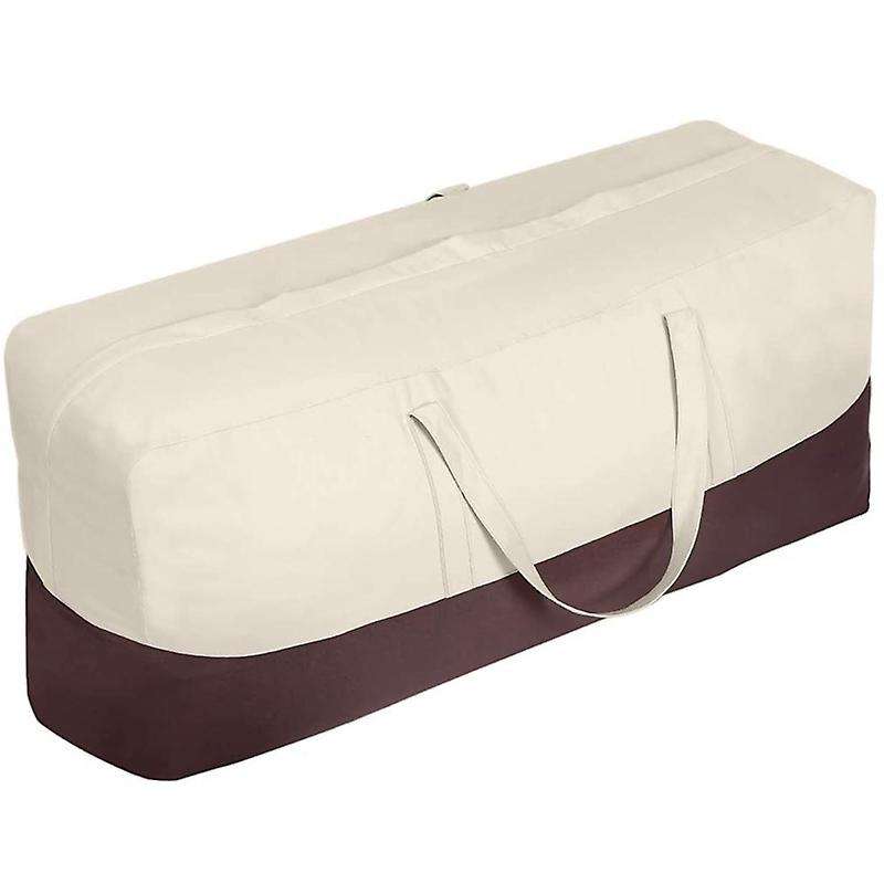Patio Cushion Cover Bag Waterproof Outdoor Patio Furniture Rectangular Cushion Bag-b