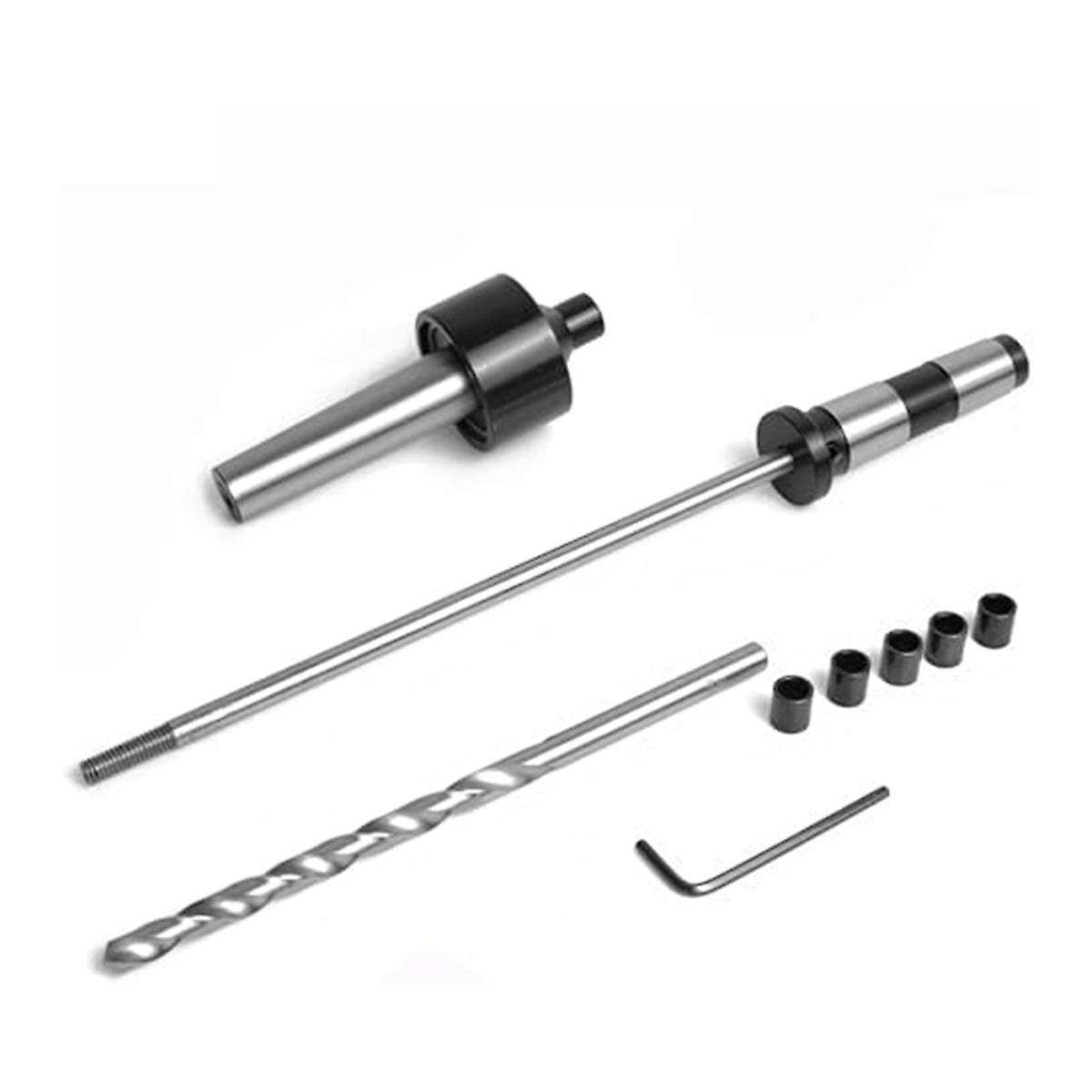 Pencil Spindle Kit with 5 Bushings, 7mm Drill Bit and Spindle Saver, MT2 for Woodworking