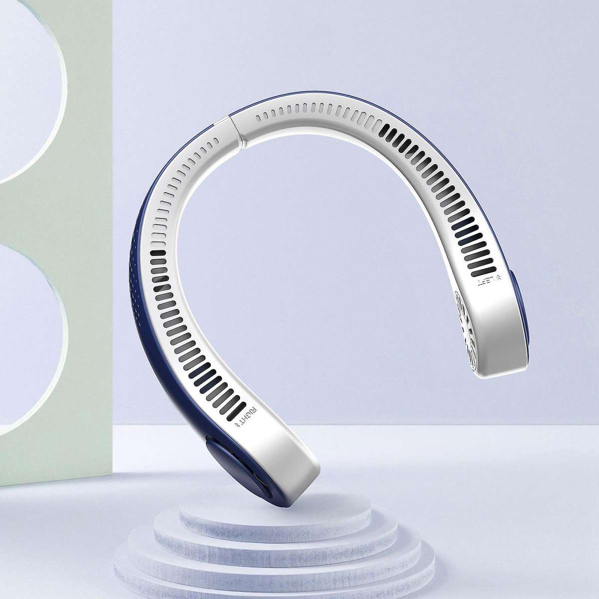 Personal Neck Fan,Rechargeable Hands Free Bladeless Portable Mini Fans,Wearable Neck Fan for Travel