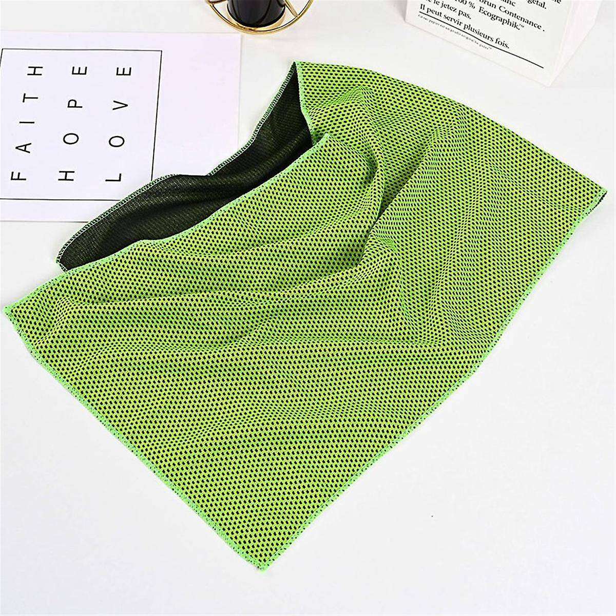 Pink Cold-Feeling Sports Towel, Quick-Drying, Outdoor Cooling, Cold Towel, Fitness and Running Sweat