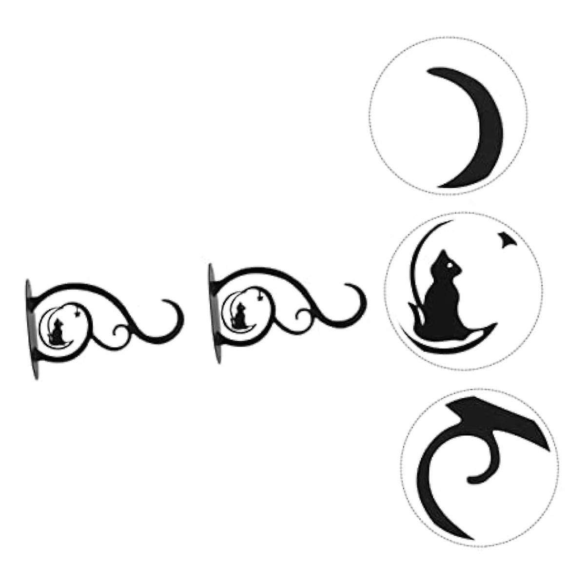 Planter Holder Rustic Decor Metal Balusters Plant Wall Bracket Wall Mount Planter Fence