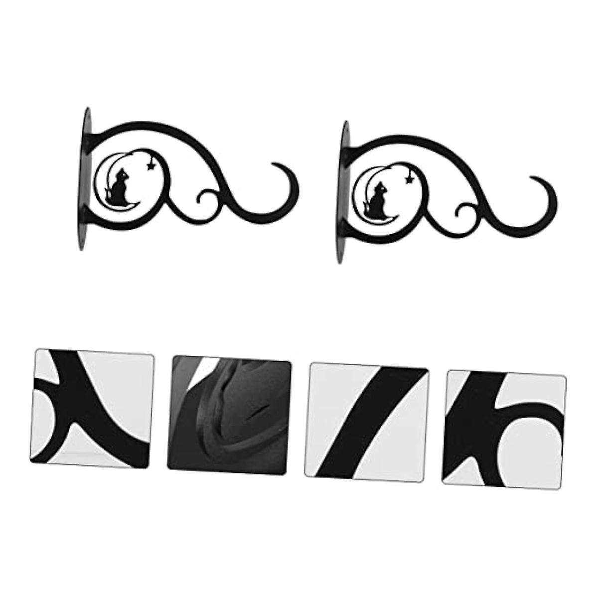 Planter Holder Rustic Decor Metal Balusters Plant Wall Bracket Wall Mount Planter Fence