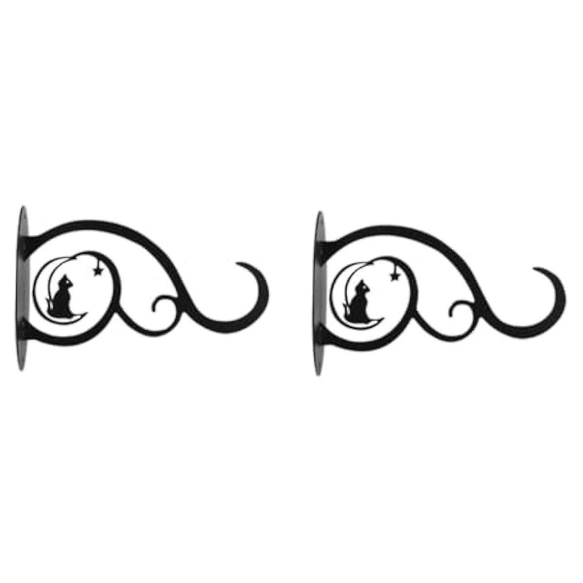 Planter Holder Rustic Decor Metal Balusters Plant Wall Bracket Wall Mount Planter Fence