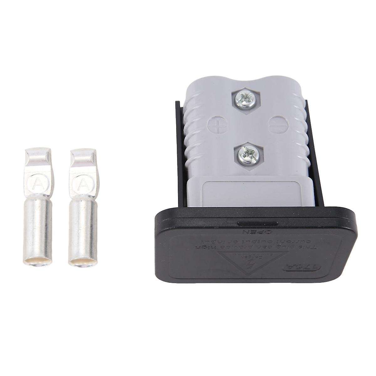 Plug Holder for Anderson Plugs 175A Panel Base with Dust Cover High Current Connector Fixing Bracket