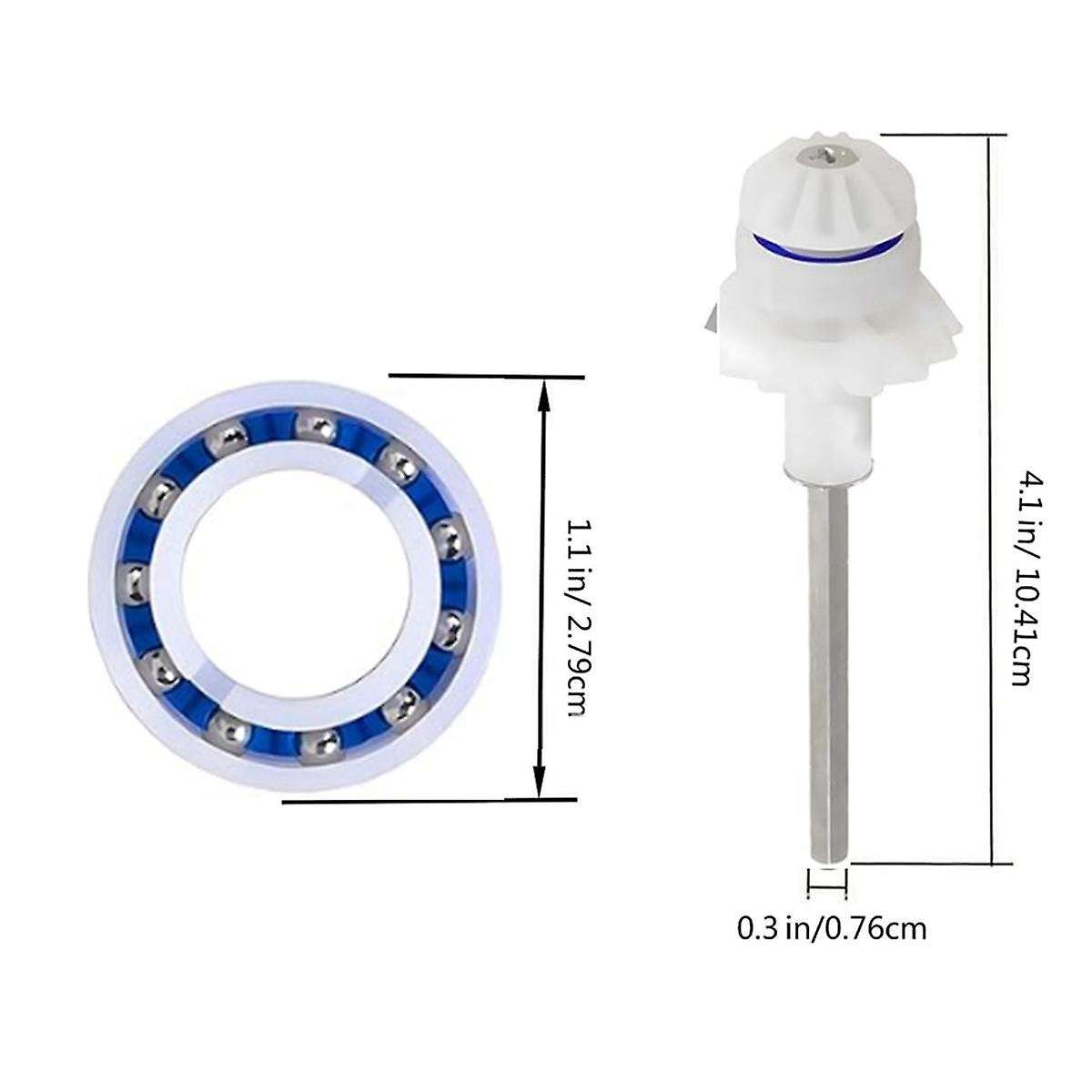 Pool Cleaner Kit with Drive Shaft Assembly Replacement Drive Shaft R0525100 R0527000 for Zodiac MX6