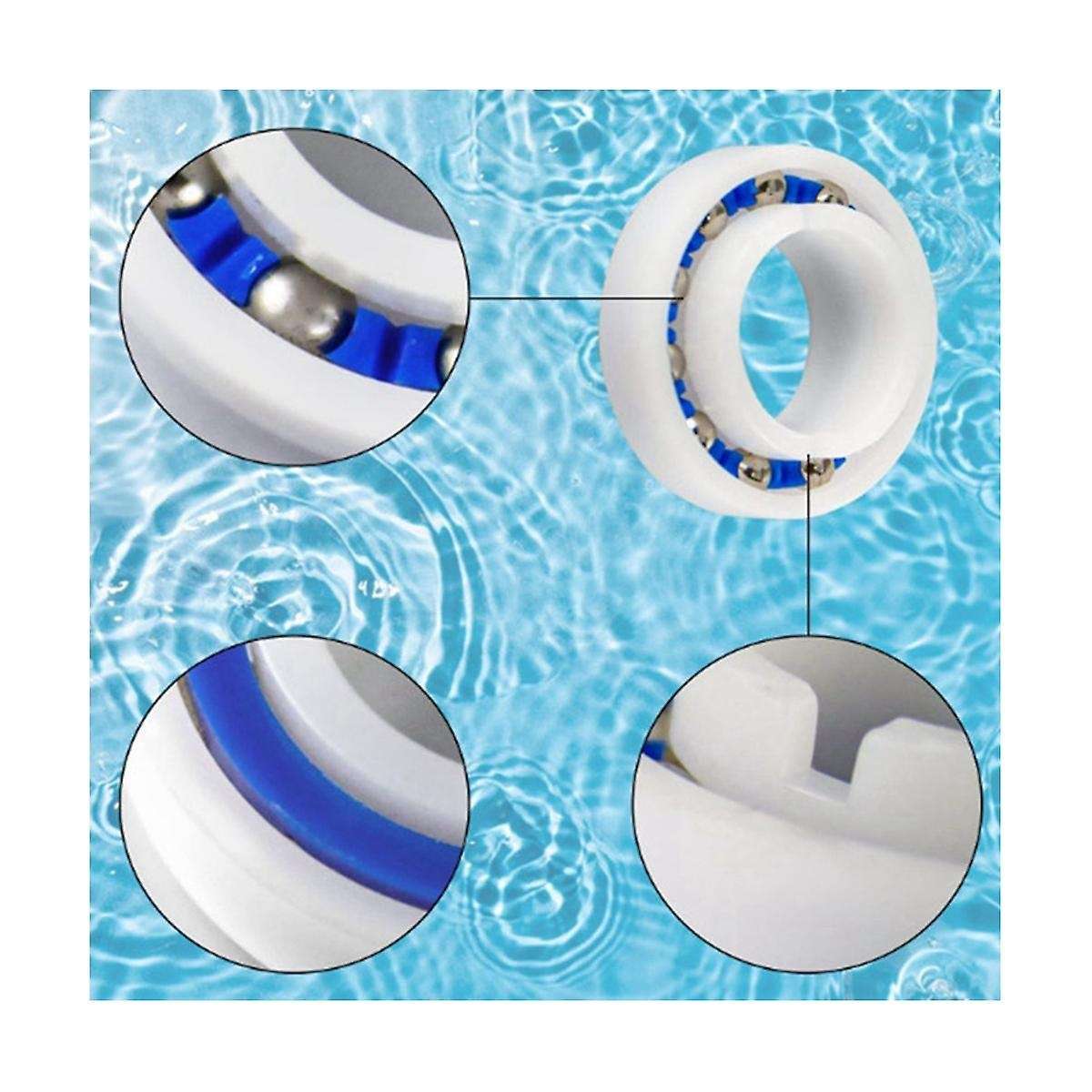 Pool Cleaner Wheel Bearing Parts C60 C-60 for 180 280 Roller Bearing Pool Parts Tool-B