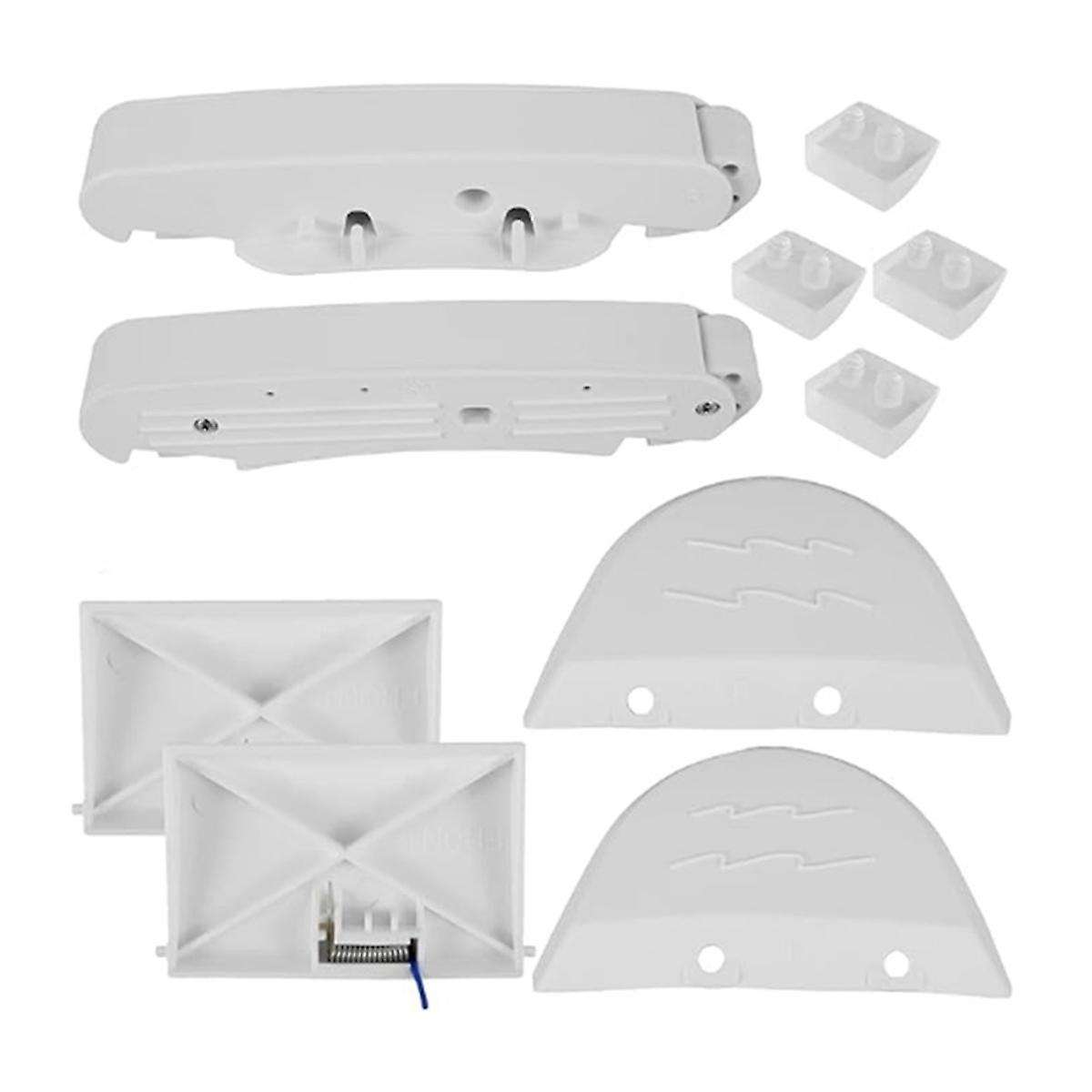 Pool Cleaner Part Kit Compatible for AXV417WHP Pool Cleaner AXV604WHP Front and Rear Frame Kit (Whit