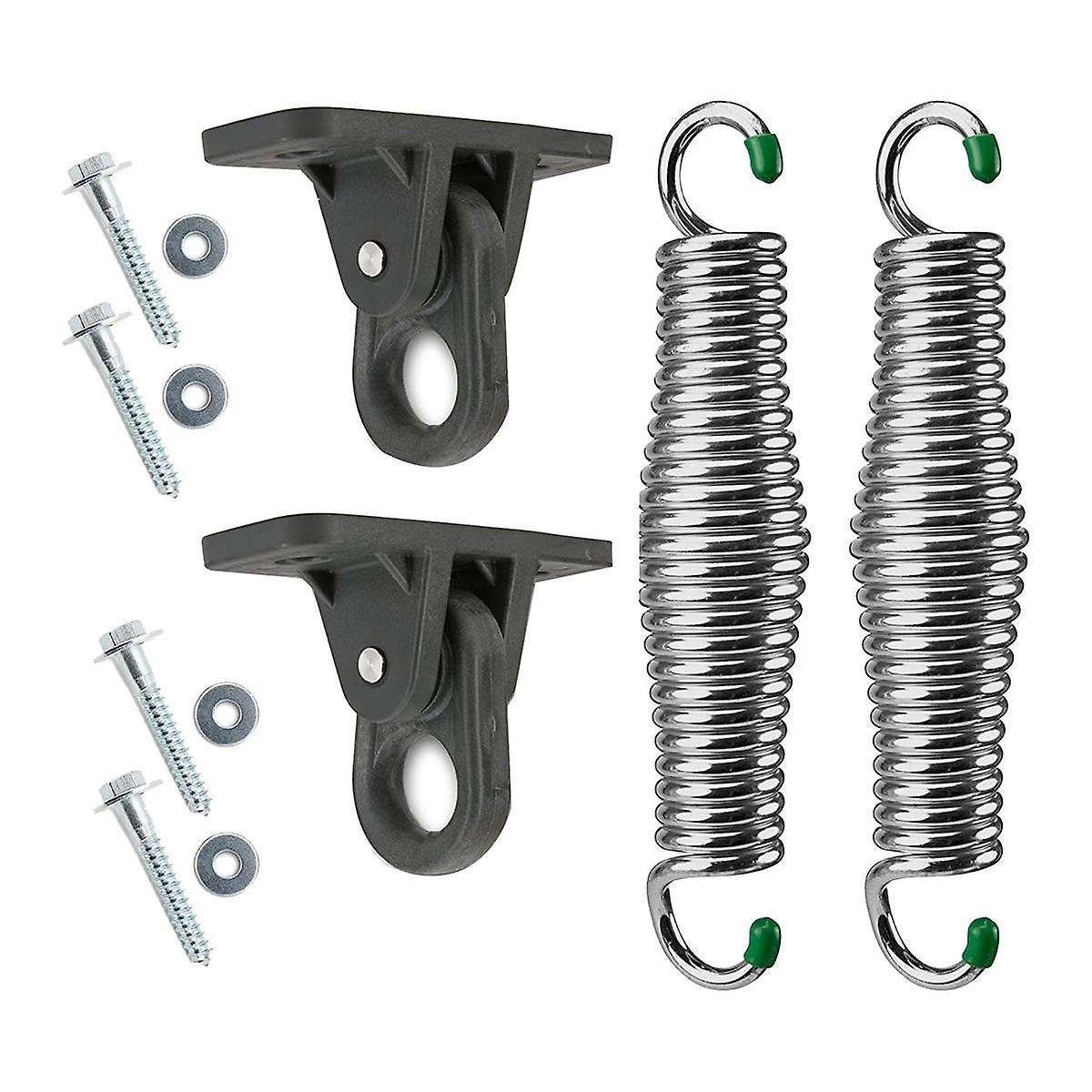 Porch Swing Hanging Kit - 750 Lbs Heavy-duty Suspension Swing Hangers and Springs for Hammock Chair