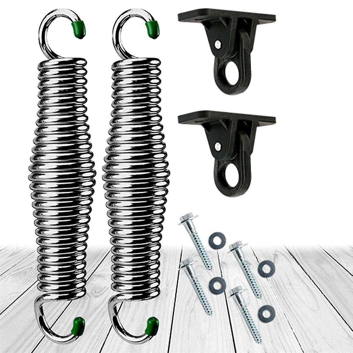 Porch Swing Hanging Kit - 750 Lbs Heavy-duty Suspension Swing Hangers and Springs for Hammock Chair