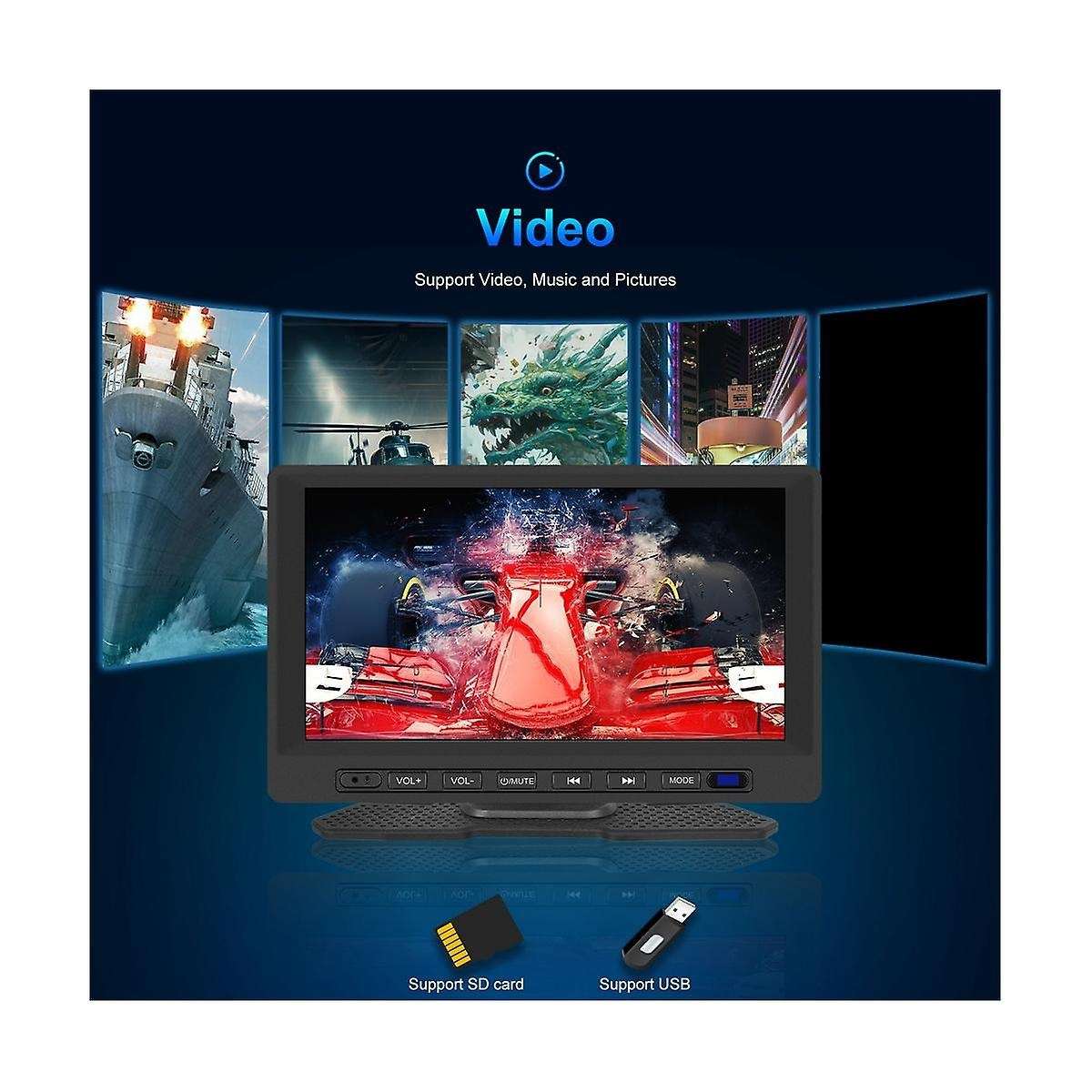 Portable 7inch Car Radio Mp5 Smart Player Wireless Carplay Android Auto Car Stereo Bluetooth Fm Airp