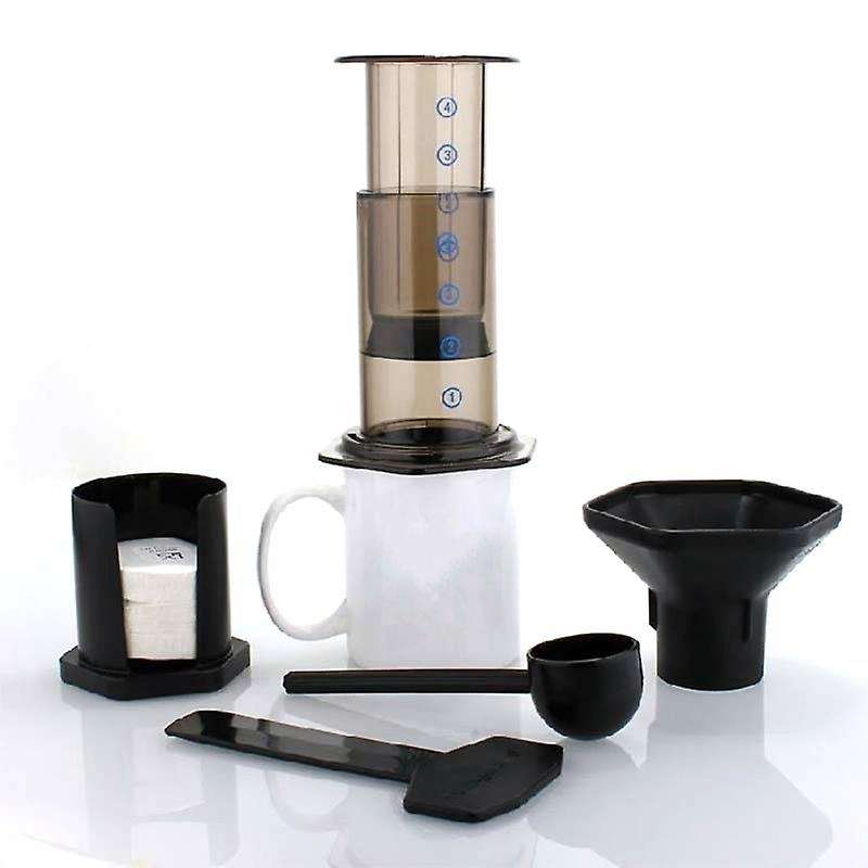 Portable Coffee Machine Manual Pressure Pot Manual Coffee Machine to Send 350 Pieces of Coffee Filte