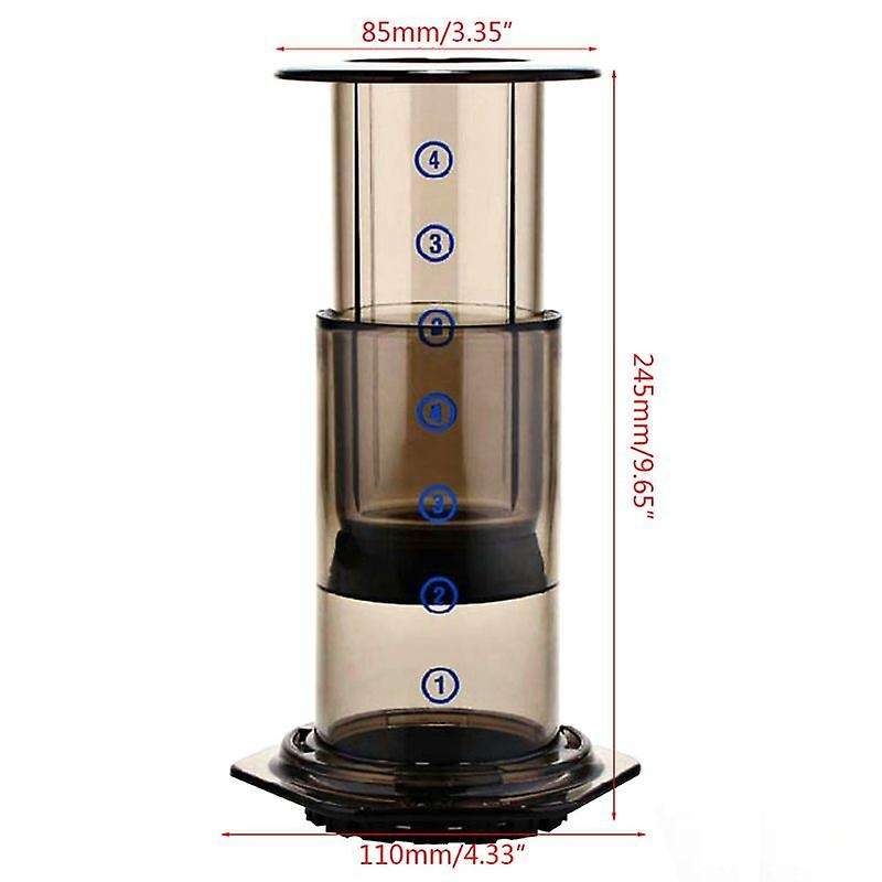 Portable Coffee Machine Manual Pressure Pot Manual Coffee Machine to Send 350 Pieces of Coffee Filte