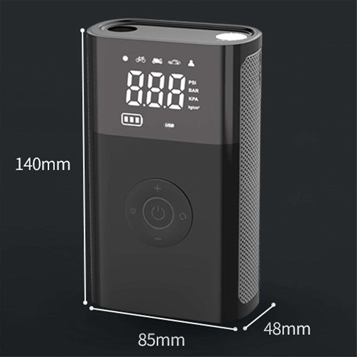 Portable Inflator Compressor Pump with Led Lamp for Car Motorcycle Tyre Balls Wireless Electric Ca