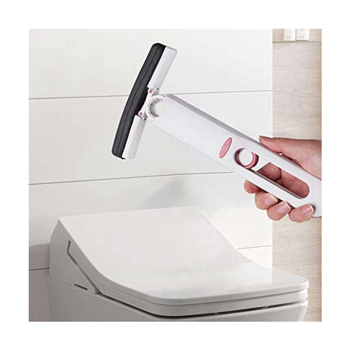 Portable Small Mop, Portable Self Squeeze Mini Mop, Lazy No Hand Wash Strong Absorbent Mop