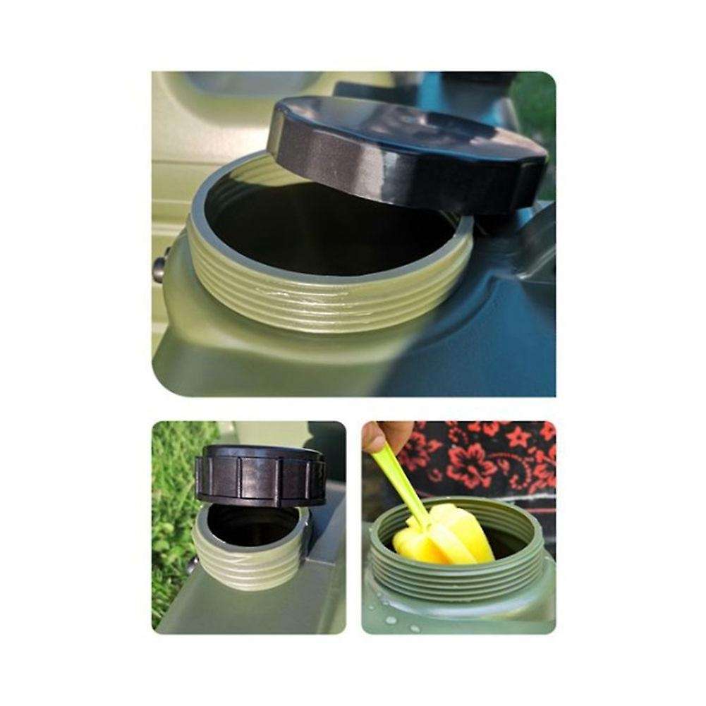 Portable Water Container with Spigot, Water Storage Tank Camp Water Jug for Camping Outdoor Hiking