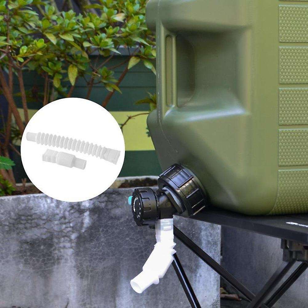 Portable Water Container with Spigot, Water Storage Tank Camp Water Jug for Camping Outdoor Hiking