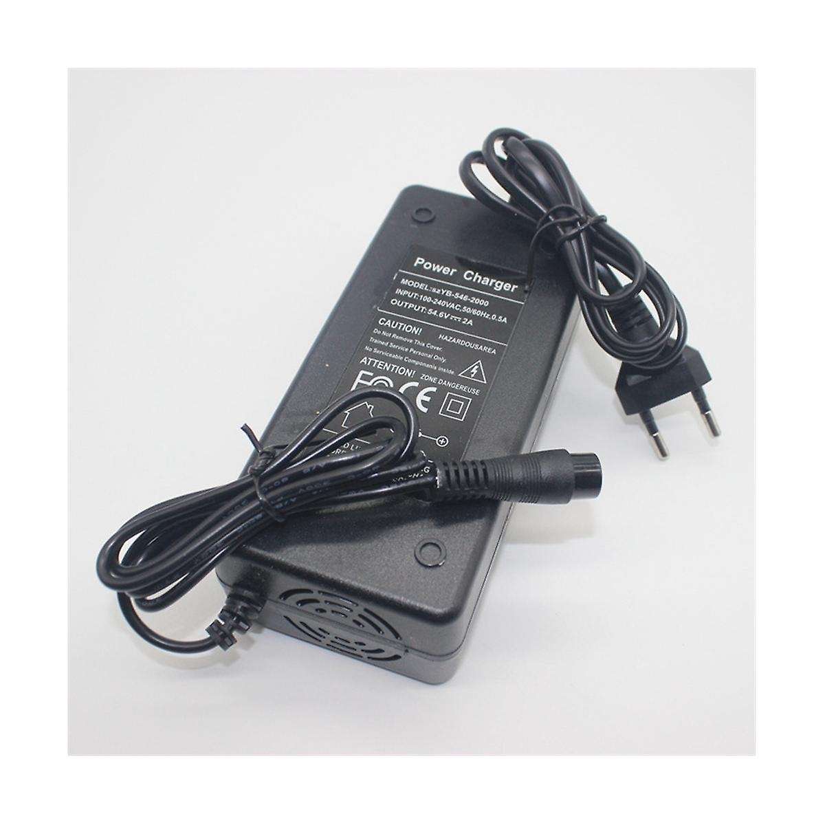 Power Charger for Pro Speedway Electric Scooter Charging Adapter Accessories Output 54.6v 2a , Eu Pl