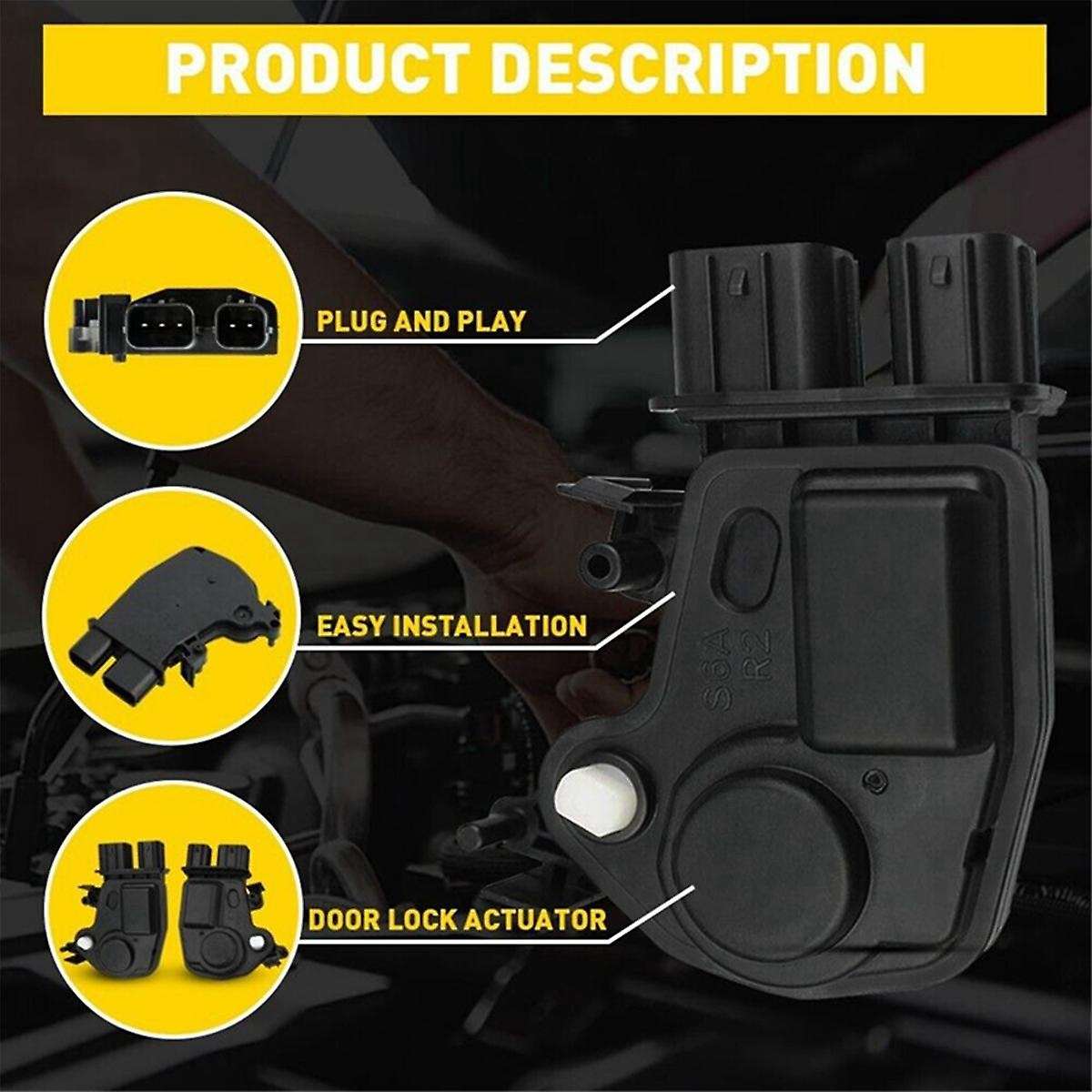 Power Door Lock Actuator Front Right Passenger Side for Accord Odyssey Pilot 72115-s6a-j01 72155s6a