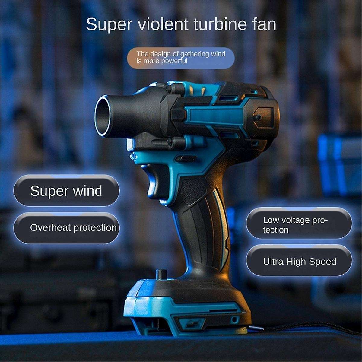 Powerful Blower Industrial Handheld Turbo Violent Fan 140000 RPM Outdoor High Speed Turbine Dust Bl