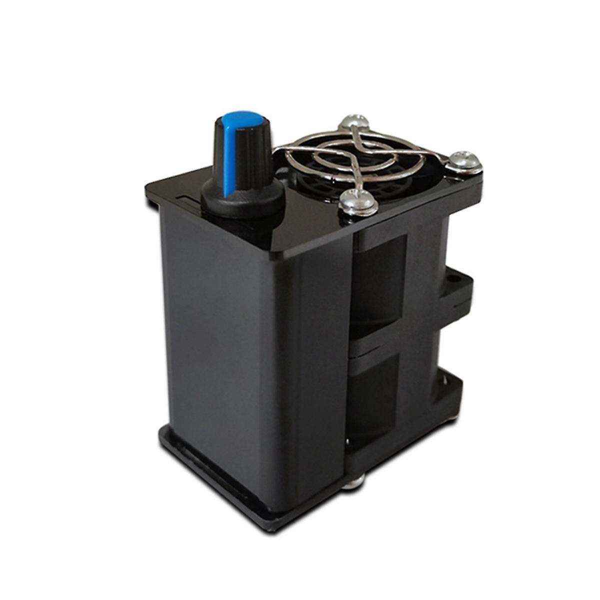 Powerful Fan with Black Case Control Module Violent Fan Finished Cooling Blowing Soldering and Smoke