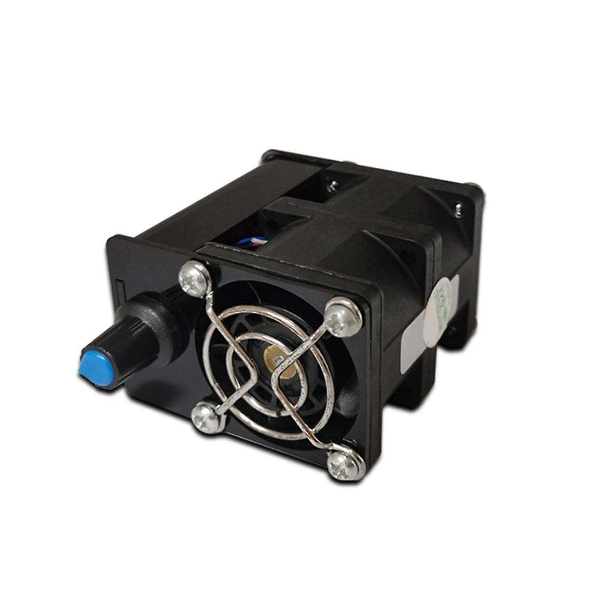 Powerful Fan with Black Case Control Module Violent Fan Finished Cooling Blowing Soldering and Smoke