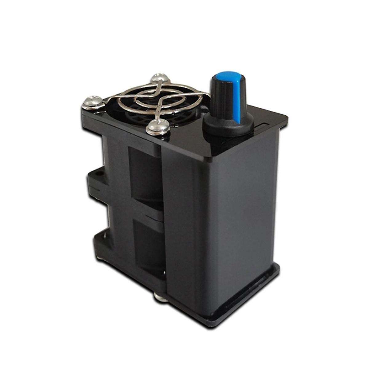 Powerful Fan with Black Case Control Module Violent Fan Finished Cooling Blowing Soldering and Smoke