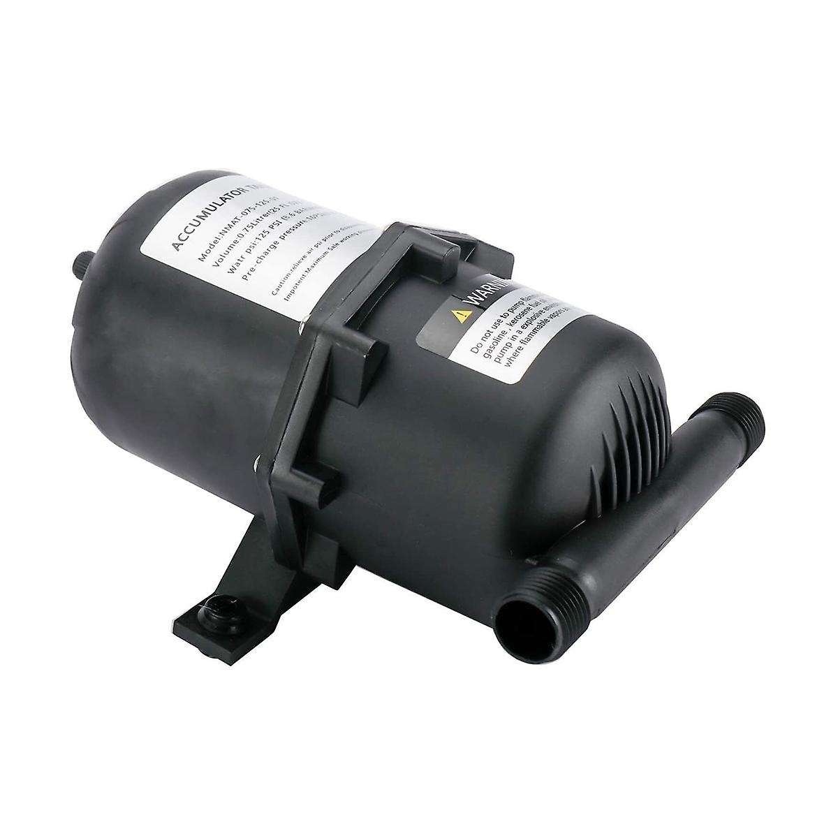 Pressure Tank Water Pump Flow Control 0.75 L 125psi Waterproof for Marine Rv Boat