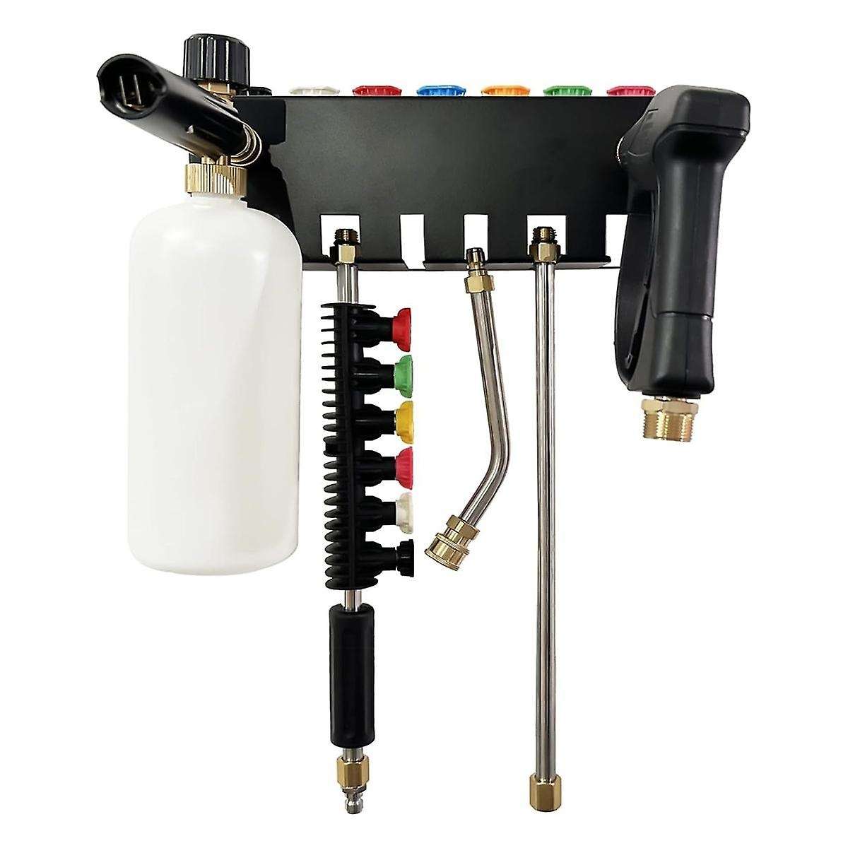 Pressure Washer Holder, Pressure Washer Accessories Storage for Foam , Pressure Washer Nozzle Tips a
