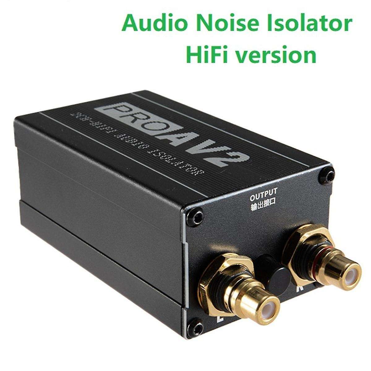 Pro Av2 2ch Hifi Audio Isolator Ground Loop Audio Isolator Audio Noise Filter Rca Noise Isolator Aud
