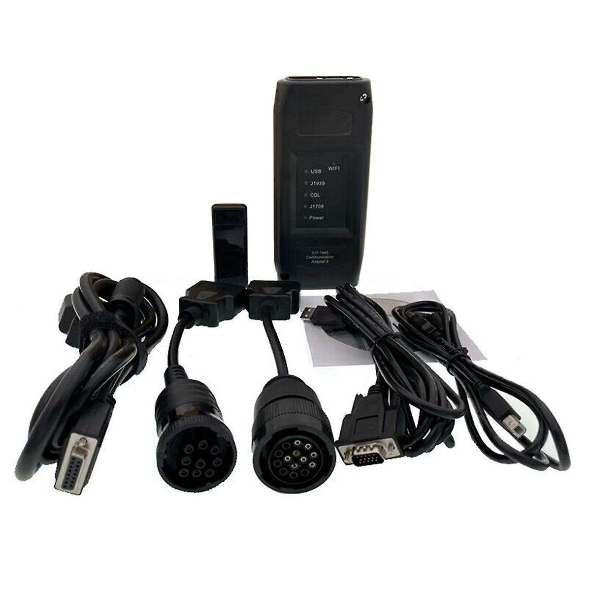 Profeesional CAT ET3 Adapter with USB WIFI for CAT3 Software Version 2019C KEYGEN 2019A for Truck Di