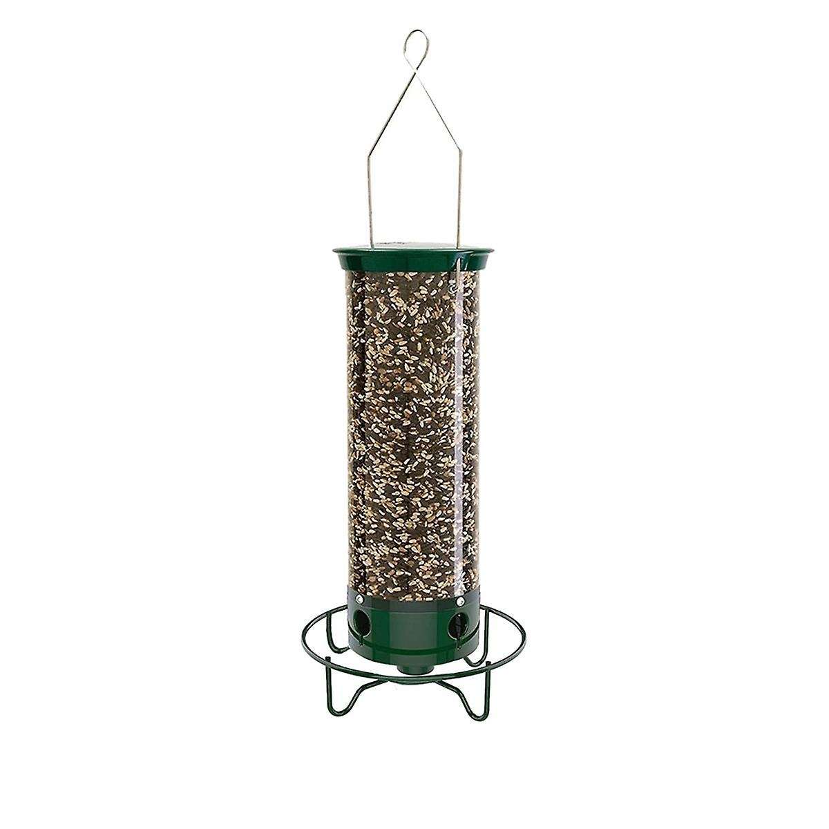 Proof Wild Bird Feeder with Weight Activated Rotating Perch - Seed Capacity