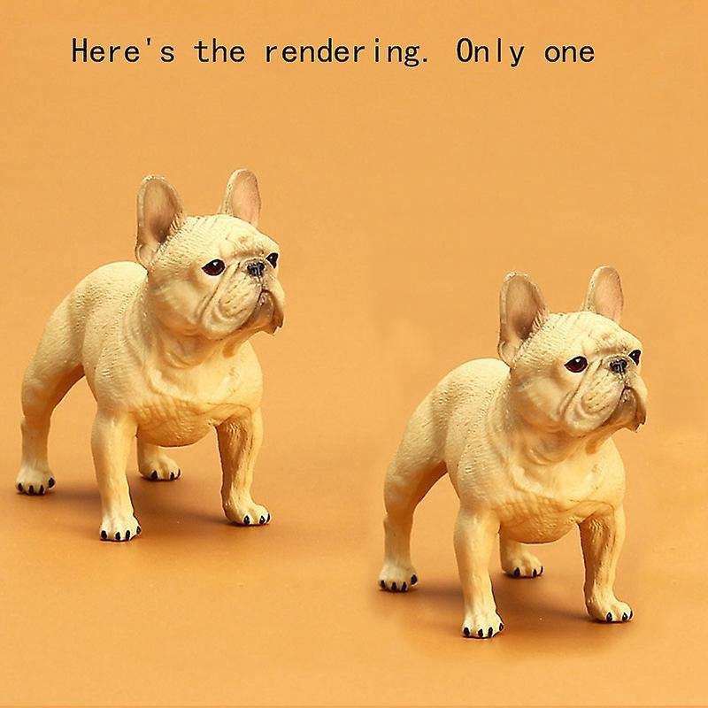 Pug Dog French Bulldog Models Standing Position Kids Educational Cheap Toy Gift Collection