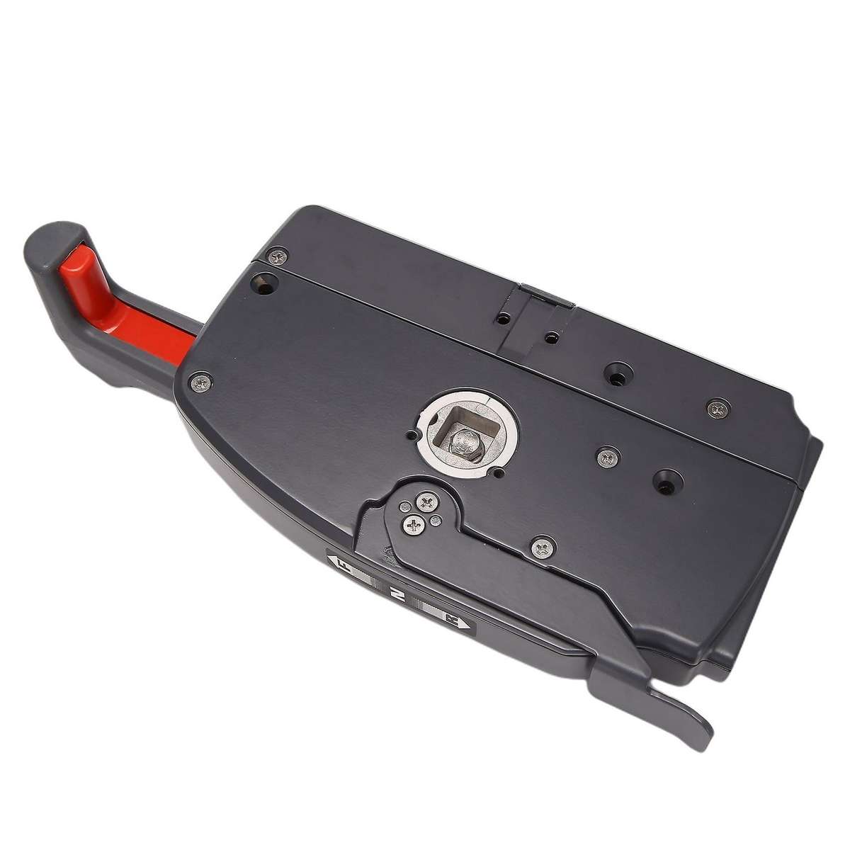 Pull to Open Outboard Side Mount Control Box for Boat Engine (Simple)