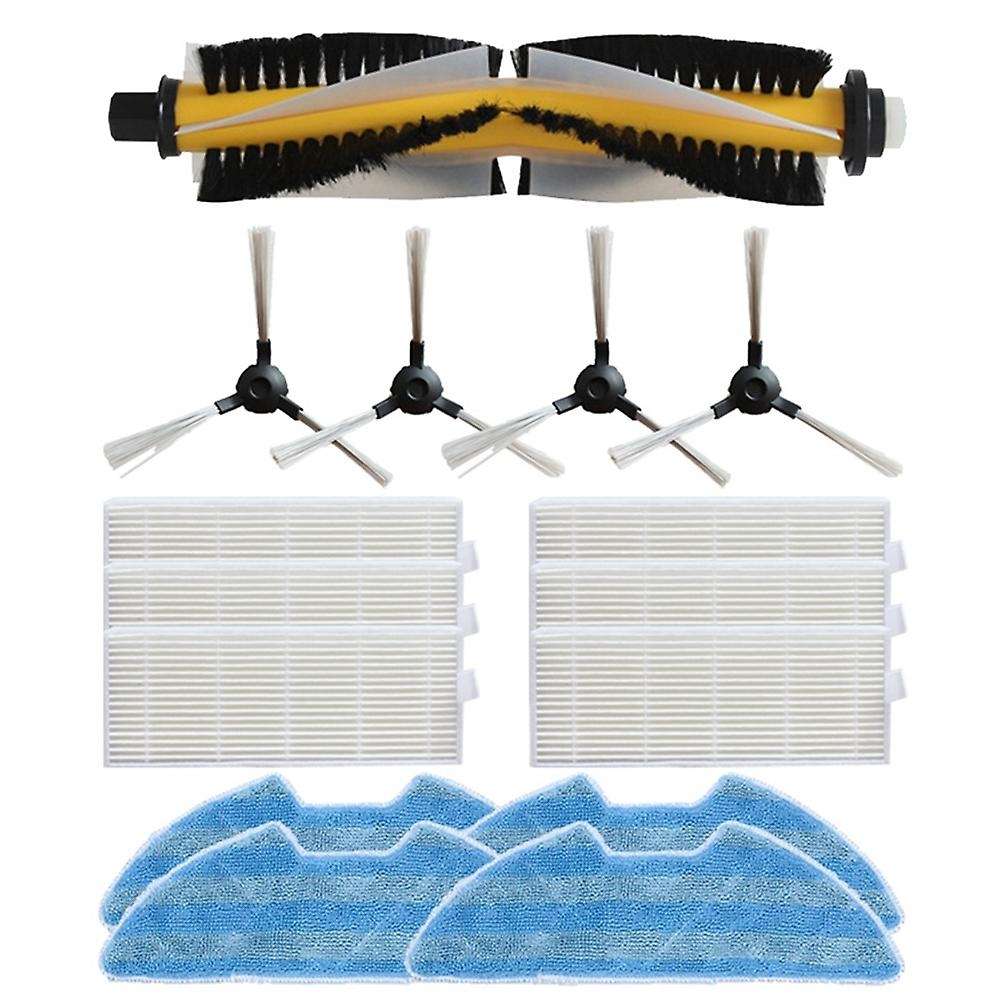 Main Brush Side Brush Hepa Filters for Proscenic Vslam-811gb