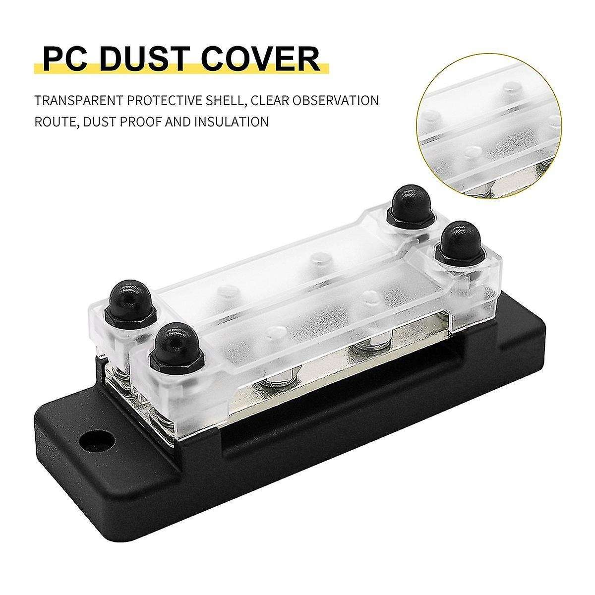 2 Way Dual Row Terminal 150a Bus Bar Block Ground Distribution
