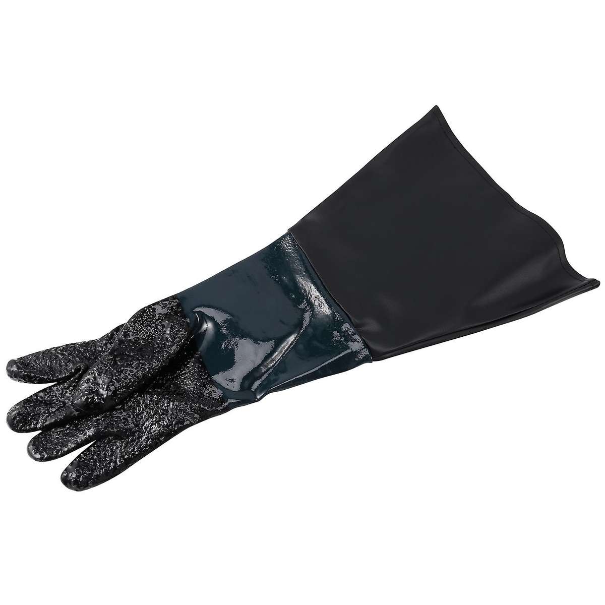 1 Pair Heavy Duty Gloves Soft Sandblasting Machine Gloves 60cm