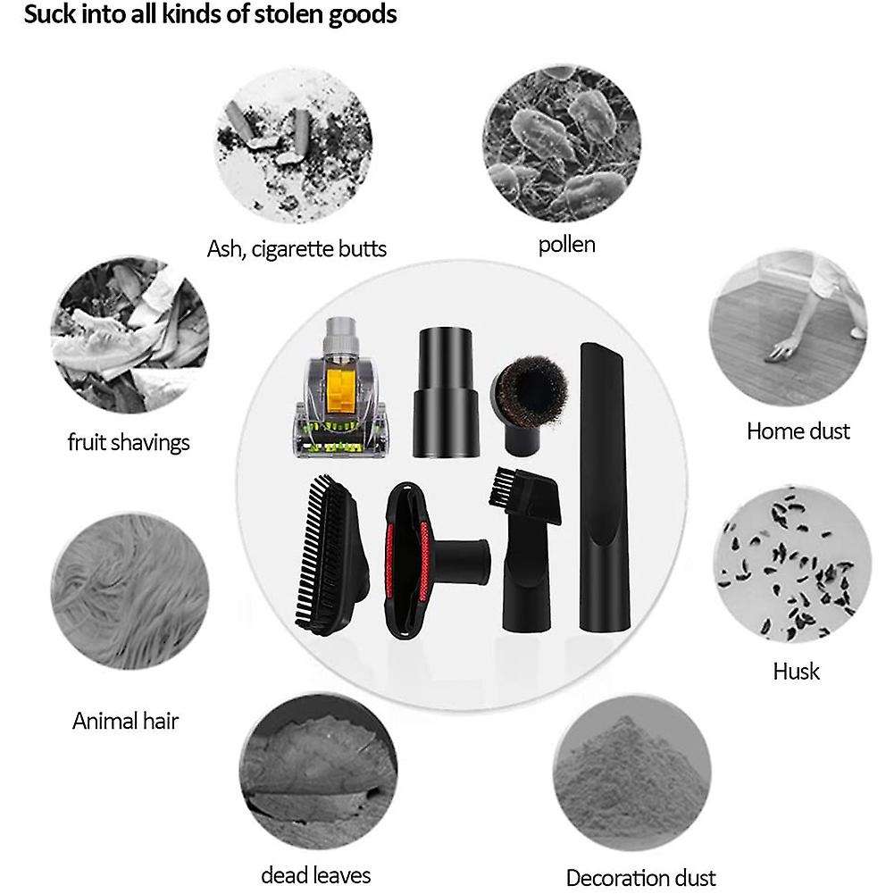 32mm (1 1/4 Inch) and 35mm (1 3/8 Inch) Vacuum Accessories Brush Kit
