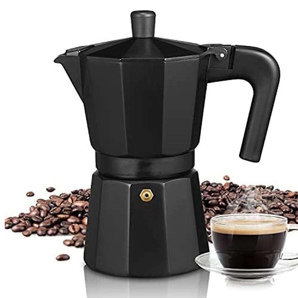 300ml Italian Octagonal Moka Pot Aluminum Coffee Pot Coffee