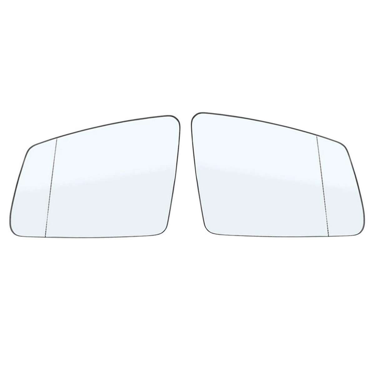 Right+left Side Rearview Mirror Glass Len for Mercedes-benz W204 W212