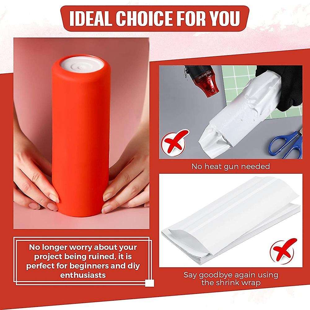 2pcs Seamless Silicone Packaging 3d Silicone Sleeve Clip(20oz)