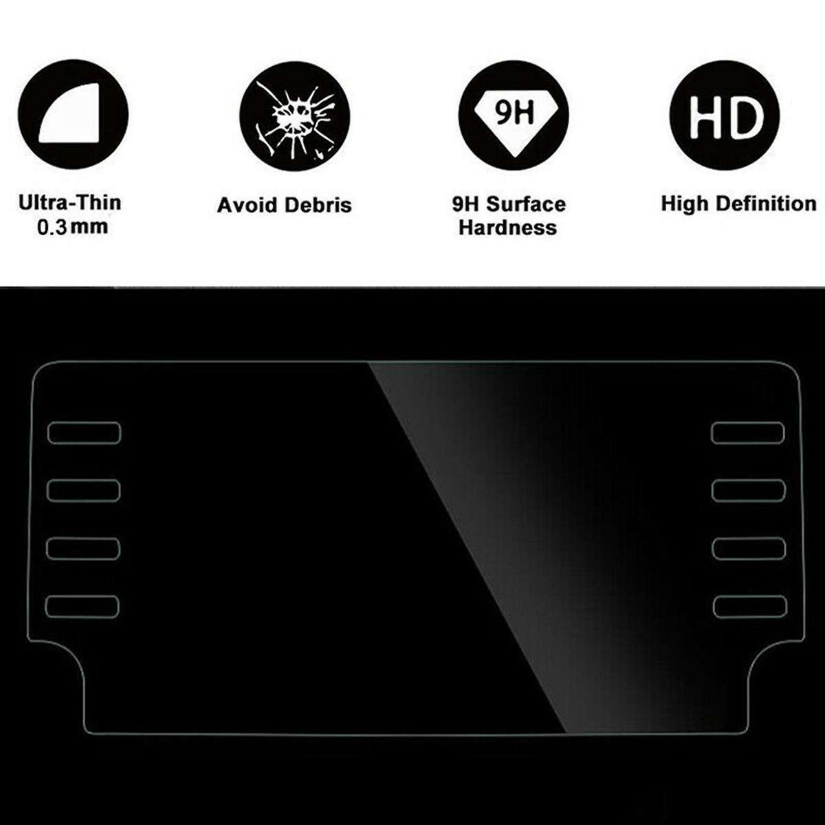 Latest Car Hd Tempered Glass Screen Protector Film for Honda Accord