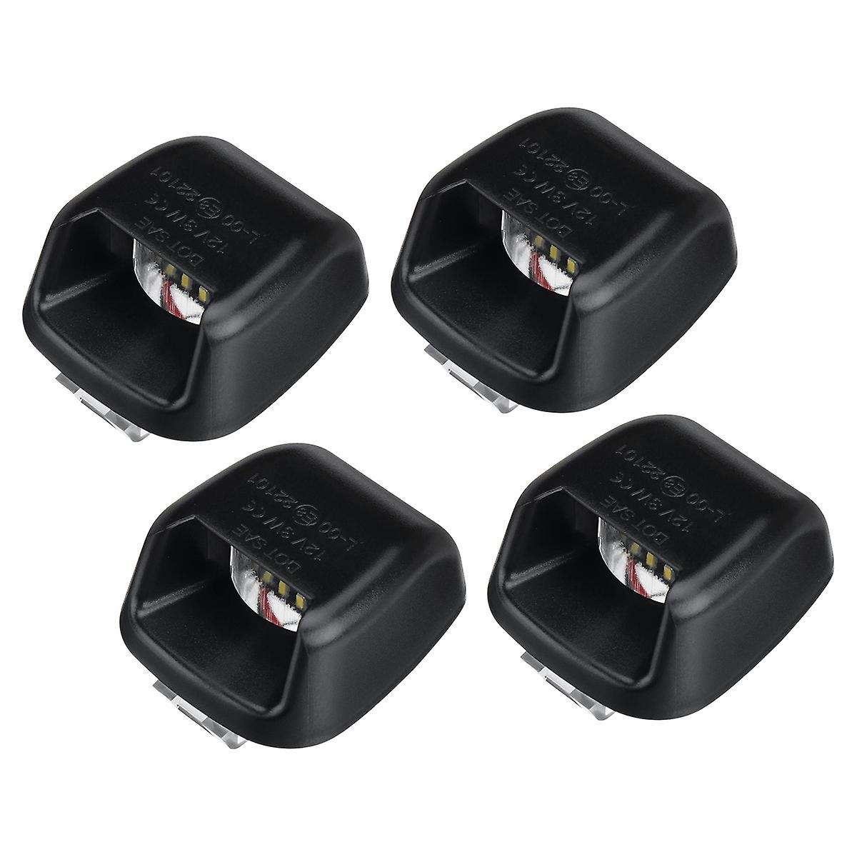 4pcs Car Ip67 Led License Plate Light for Nissan Navara D40 2005-2016