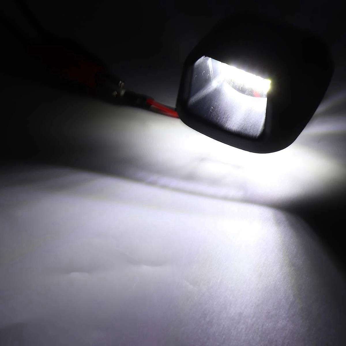 4pcs Car Ip67 Led License Plate Light for Nissan Navara D40 2005-2016