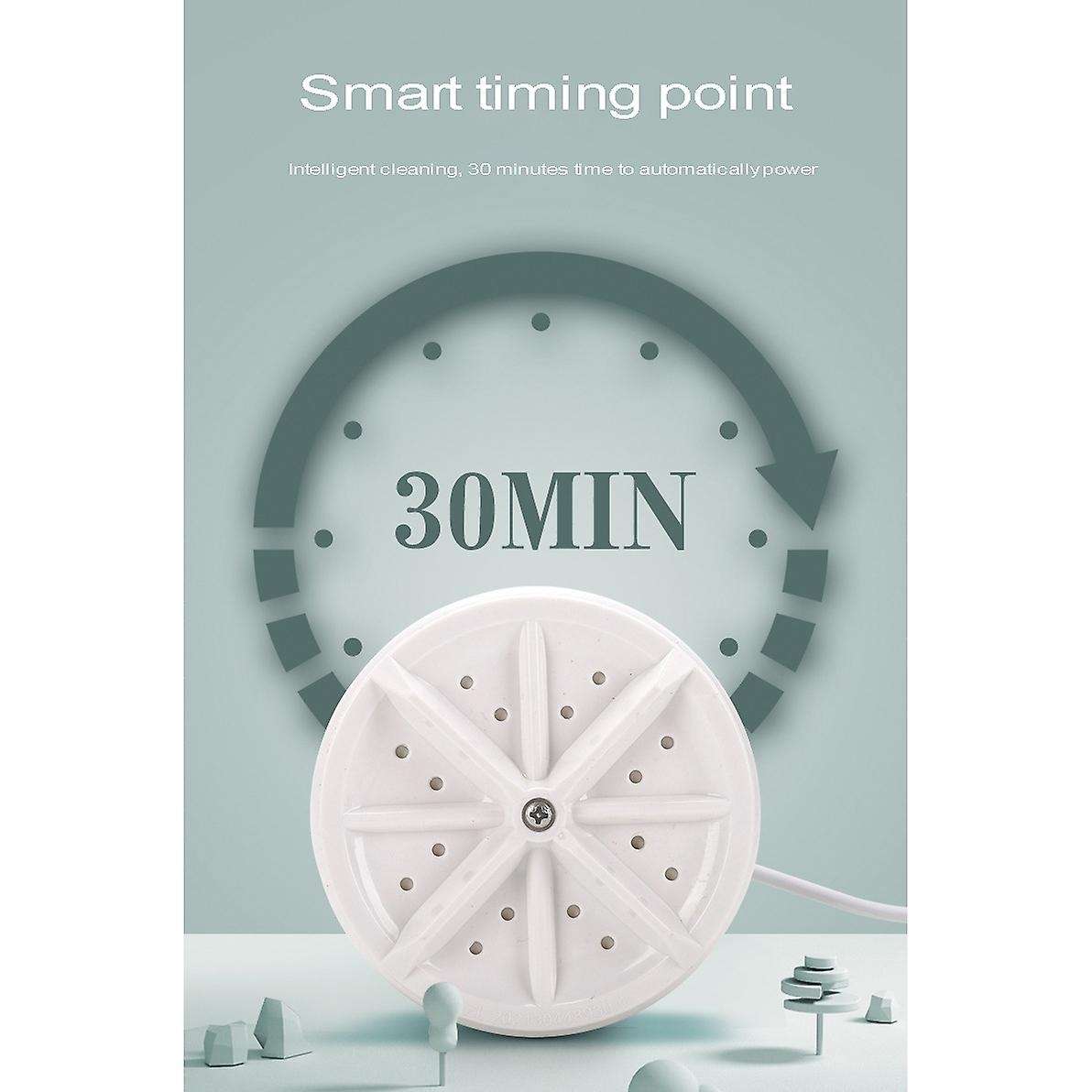 Mini Washing Machine with Usb Data Cable for Personal Laundry Camping