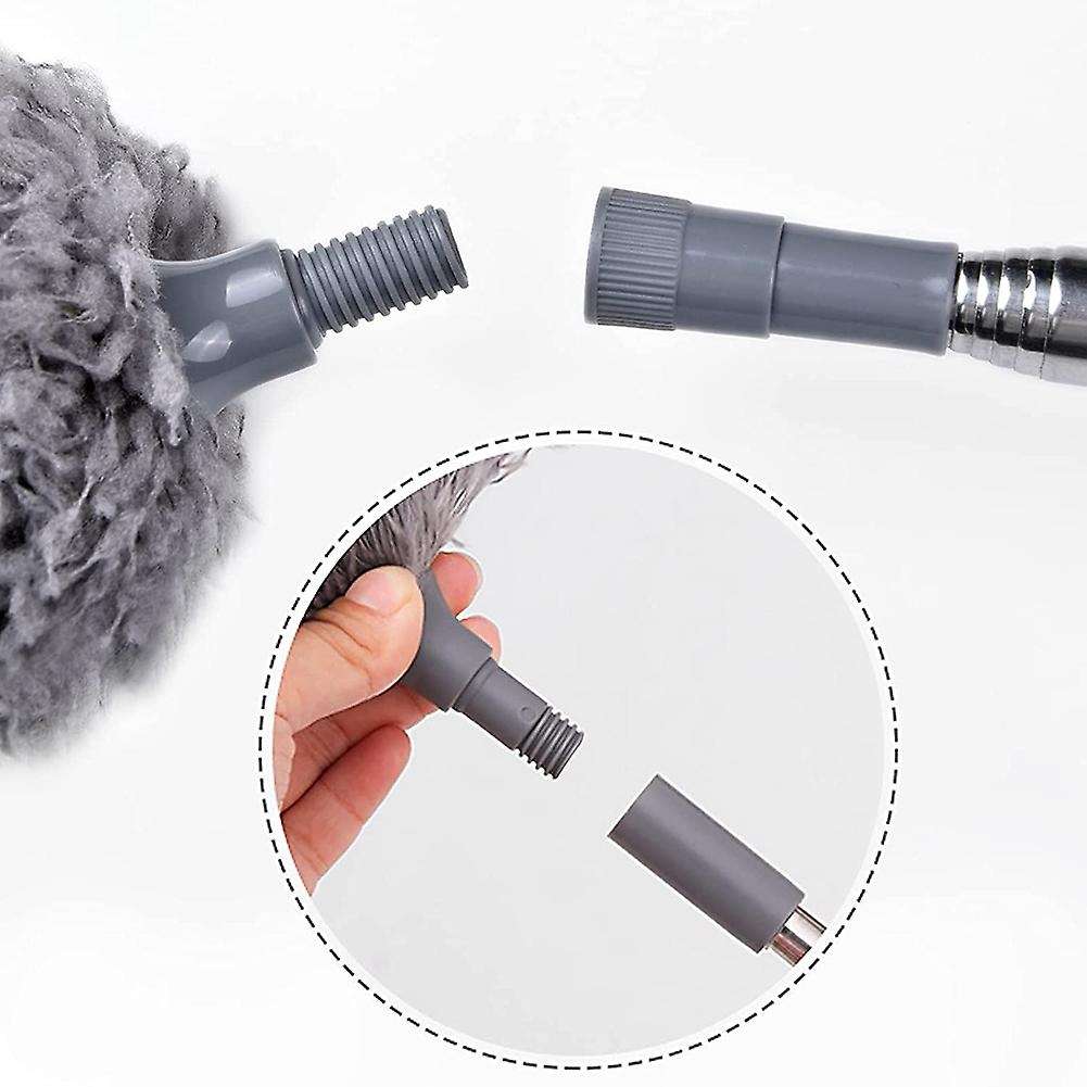 Microfiber Duster Kit with Telescoping Extension Pole,for Cleaning